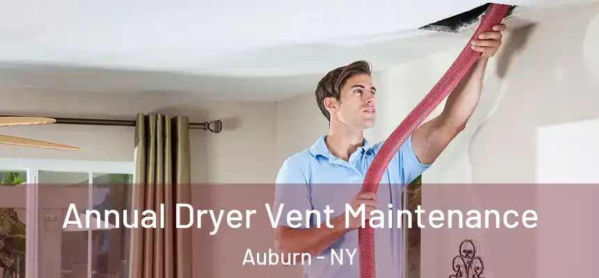  Annual Dryer Vent Maintenance Auburn - NY